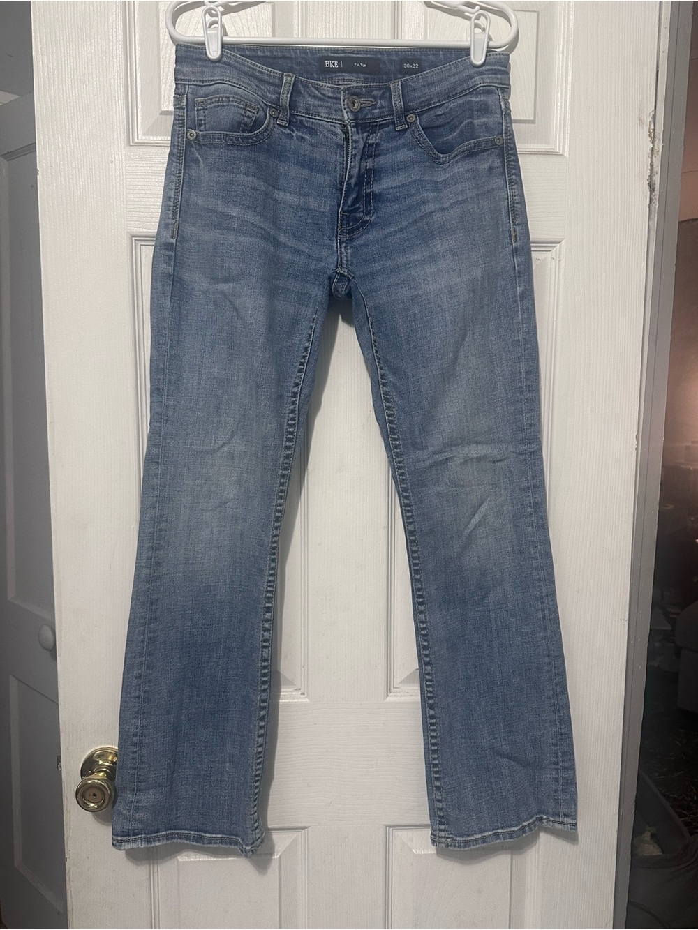BKE Men's Light Blue Denim Jeans